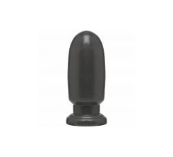 American Bombshell Shell Shock Large Anal Plug Gray 